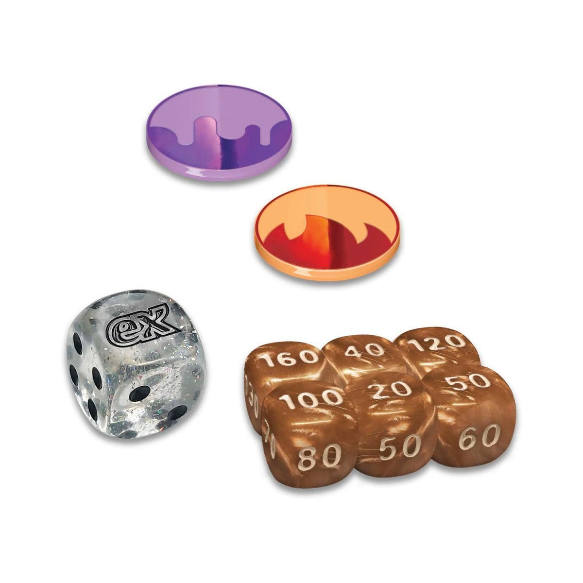 PRISMATIC EVOLUTIONS COUNTER DICE, COIN AND MARKERS
