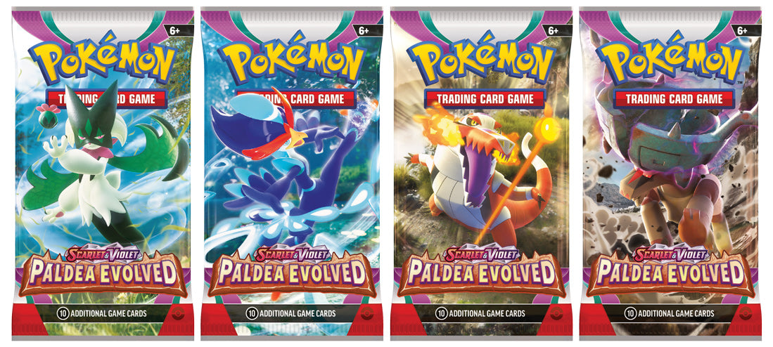 PALDEA EVOLVED BOOSTER PACK ENGLISH