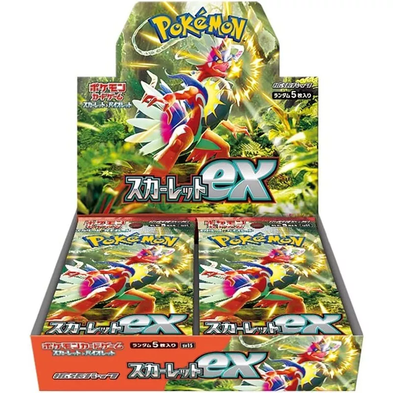 SCARLET EX BASE SET BOOSTER BOX JAPANESE