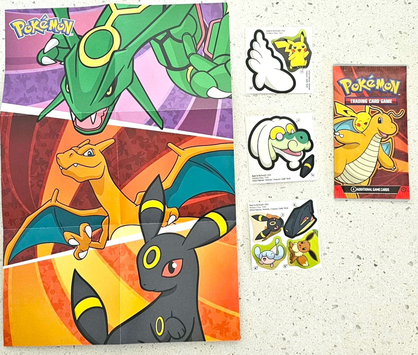 2025 MCDONALDS PROMO 3 PACK - HYDREIGON, UMBREON, ROARING MOON