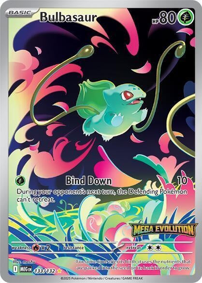 BULBASAUR BOX TOPPER FROM MEGA EVOLUTIONS