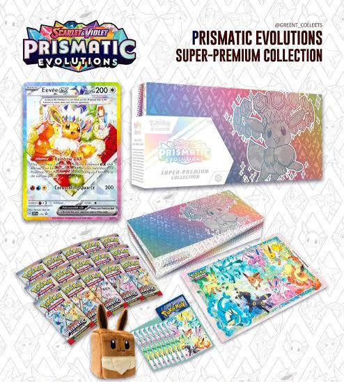 PRISMATIC EVOLUTIONS SUPER PREMIUM COLLECTION