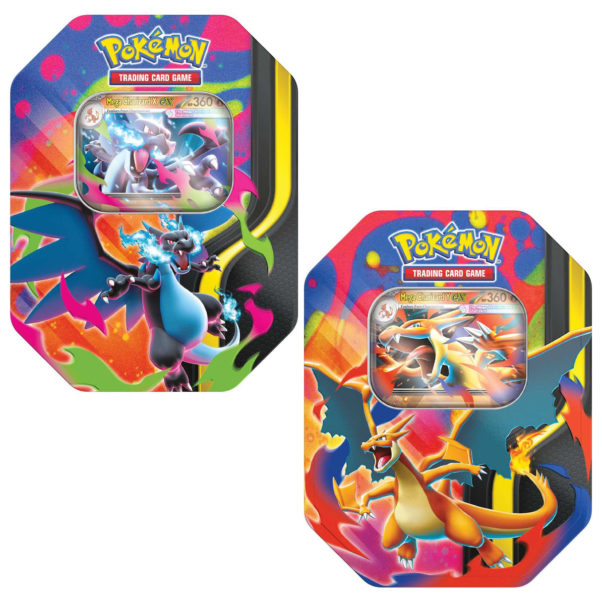 MEGA CHARIZARD EX TIN