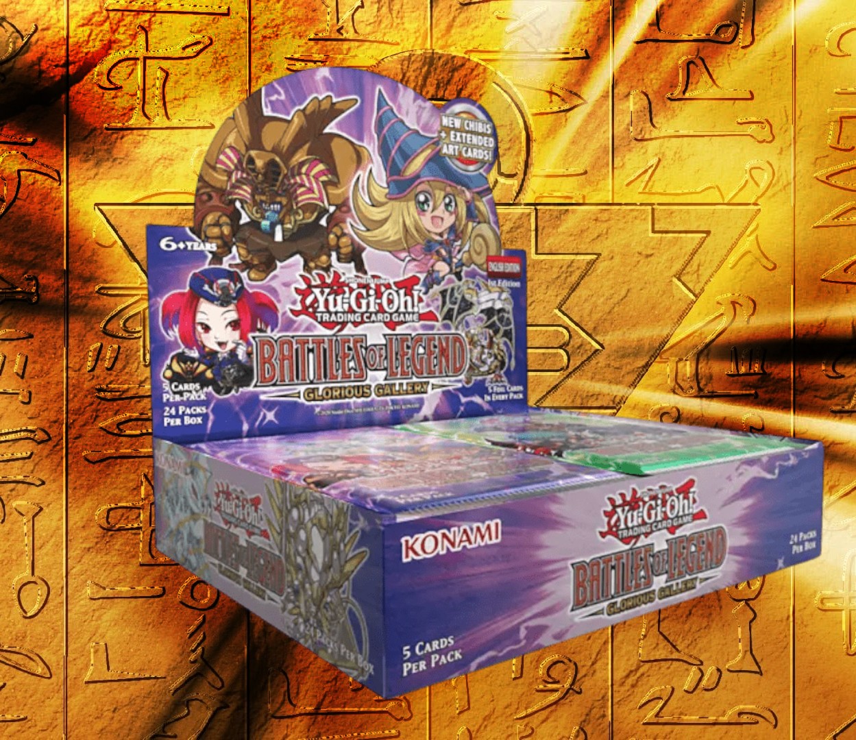 Yu-Gi-Oh Battles of Legend: Glorious Gallery Booster Box