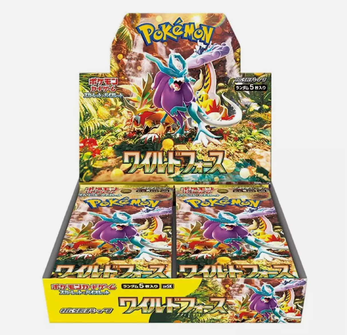 WILD FORCES BOOSTER BOX JAPANESE