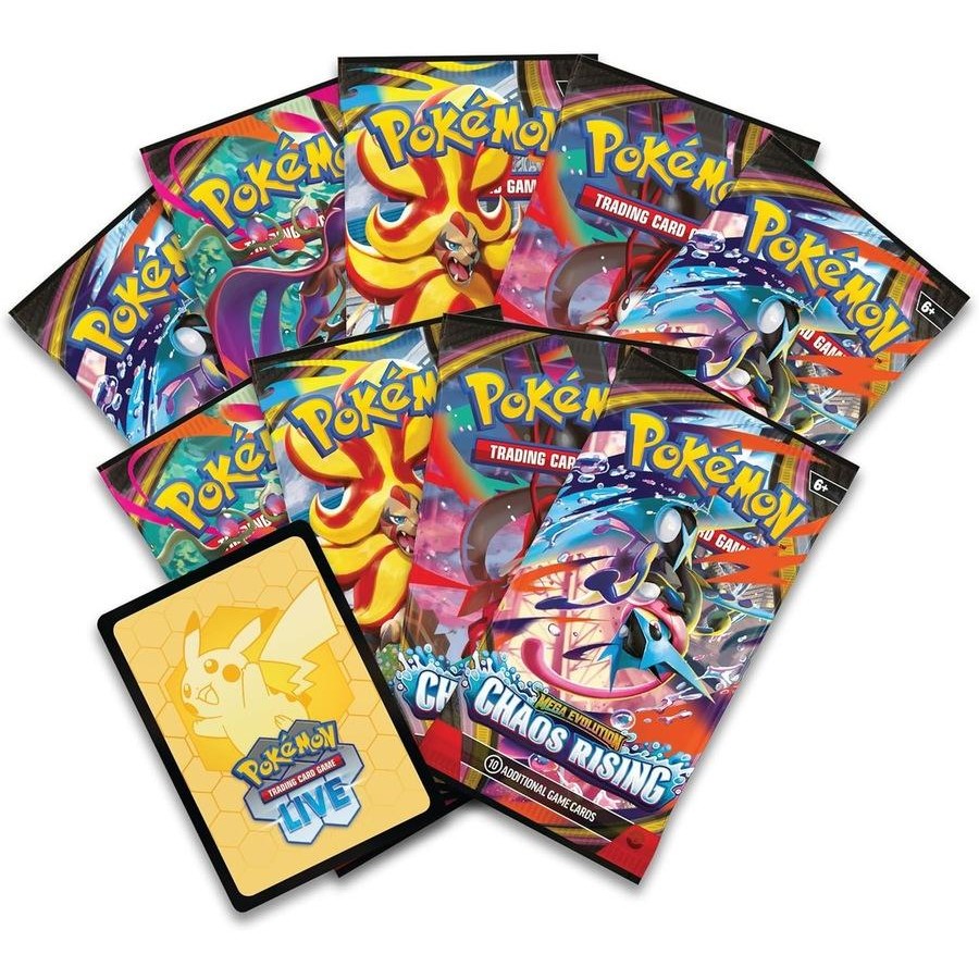 Pokémon Mega Evolution Chaos Rising Elite Trainer Box