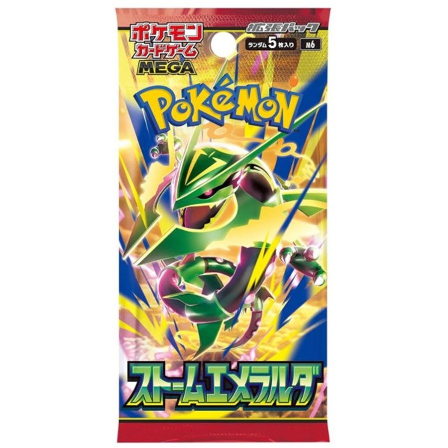 Pokemon Mega Storm Emeralda Booster Pack Japanese