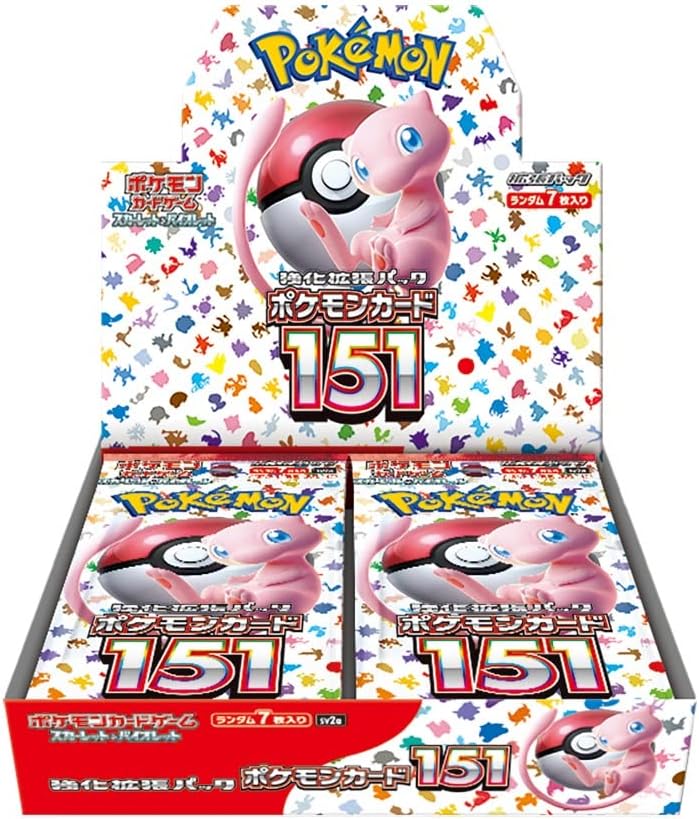 SCARLET & VIOLET 151 BOOSTER BOX JAPANESE
