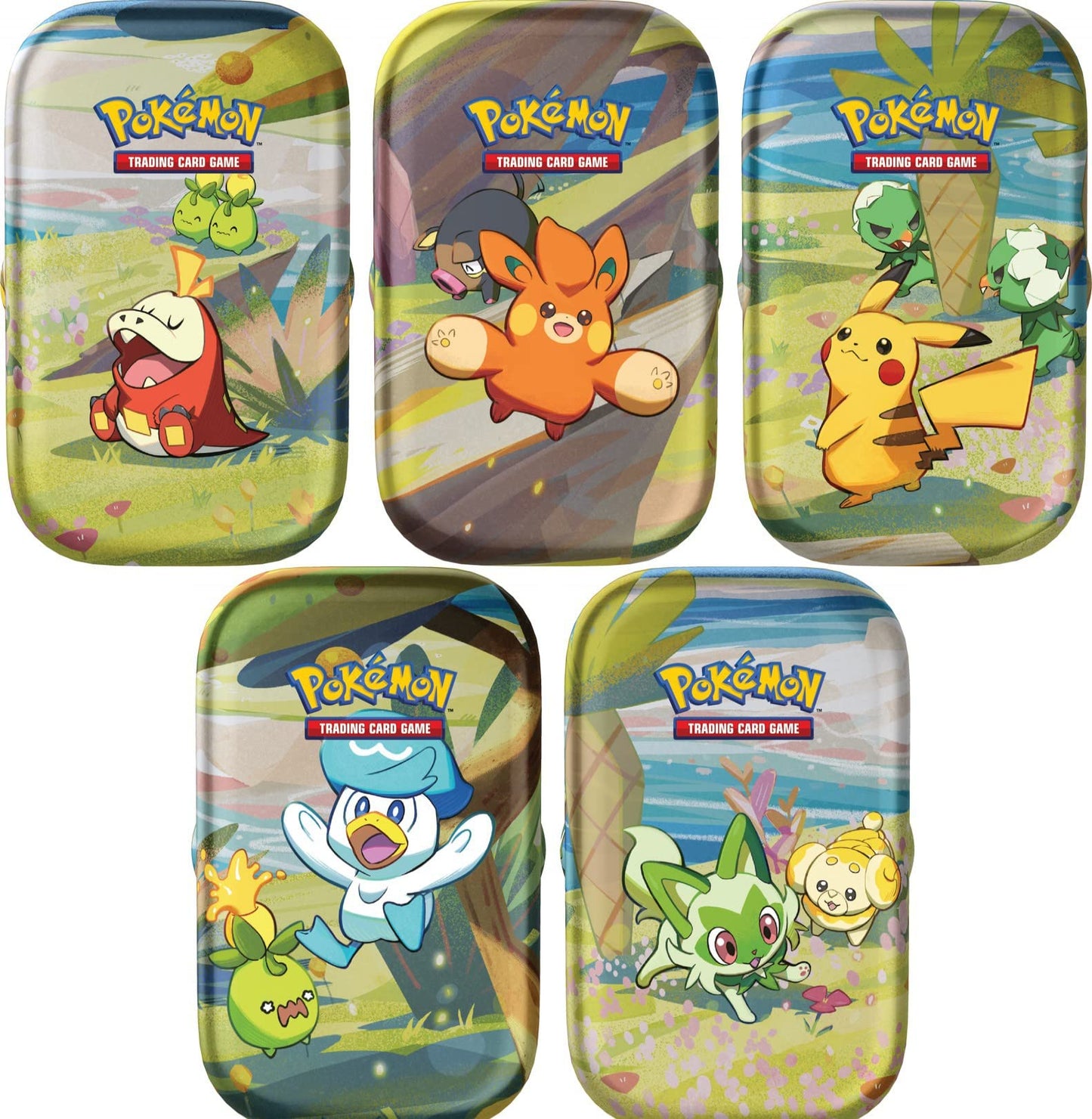 ASSORTED EMPTY COLECATBLE MINI TINS