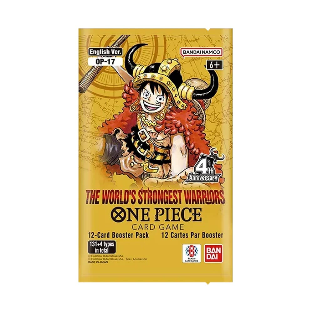 One Piece TCG The World's Strongest Warriors Booster Pack OP-17 English