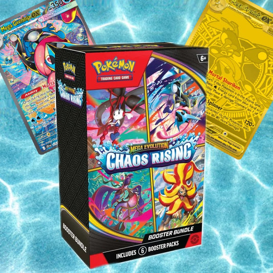 Mega Evoltuion Chaos Rising Booster Bundle