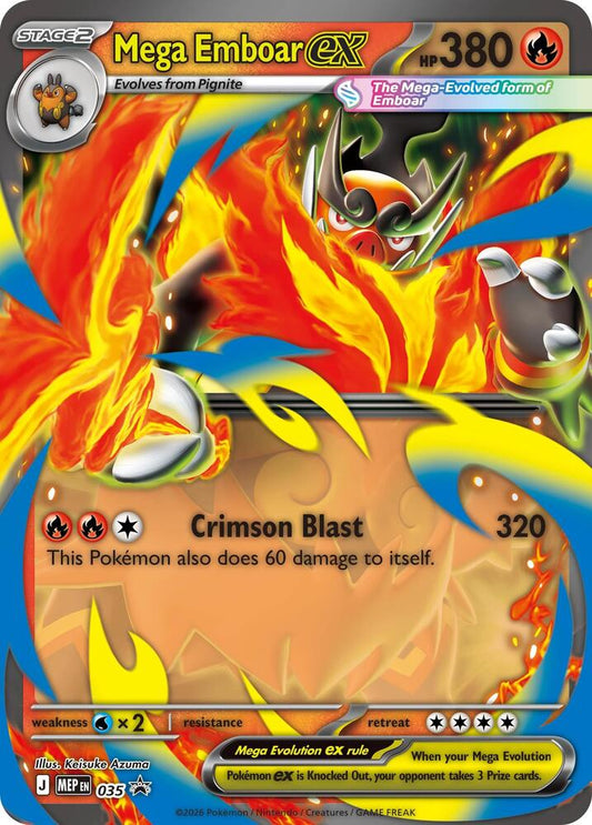 Mega Emboar EX 035 Promo [JUMBO]