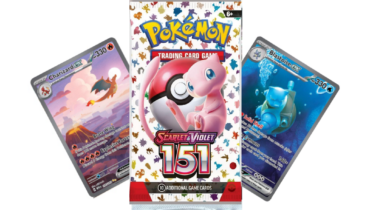 SCARLET & VIOLET 151 BOOSTER PACK ENGLISH – Down To Rip
