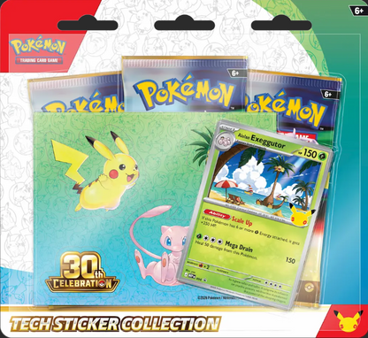 Pokémon 30th Anniversary 3-pack blister