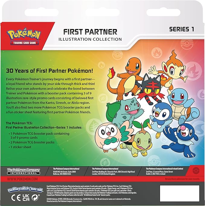 Pokémon TCG: First Partner Illustration Collection—Series 1