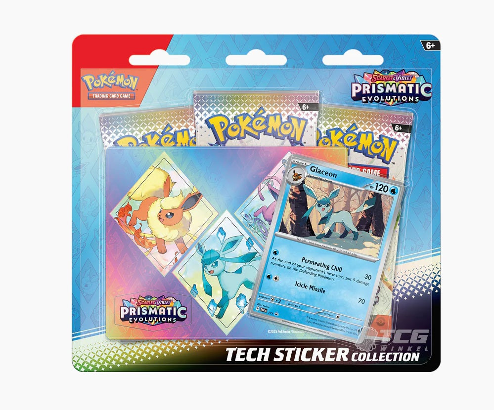 PRISMATIC EVOLUTIONS TECH STICKER COLLECTION