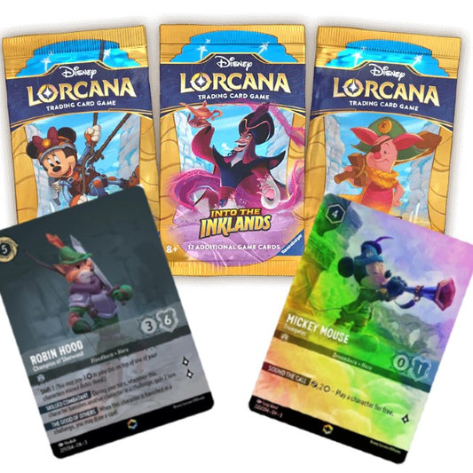 Disney Lorcana S3 Into The Inklands Booster Pack