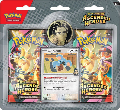 ASCENDED HEROES 2 PACK BLISTER + PROMO