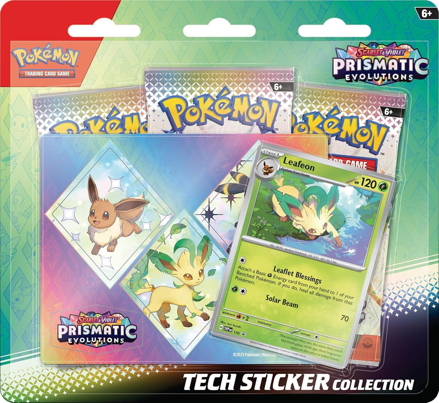 PRISMATIC EVOLUTIONS TECH STICKER COLLECTION