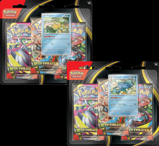 MEGA EVOLUTION 3-PACK BLISTER (ASSORTED)