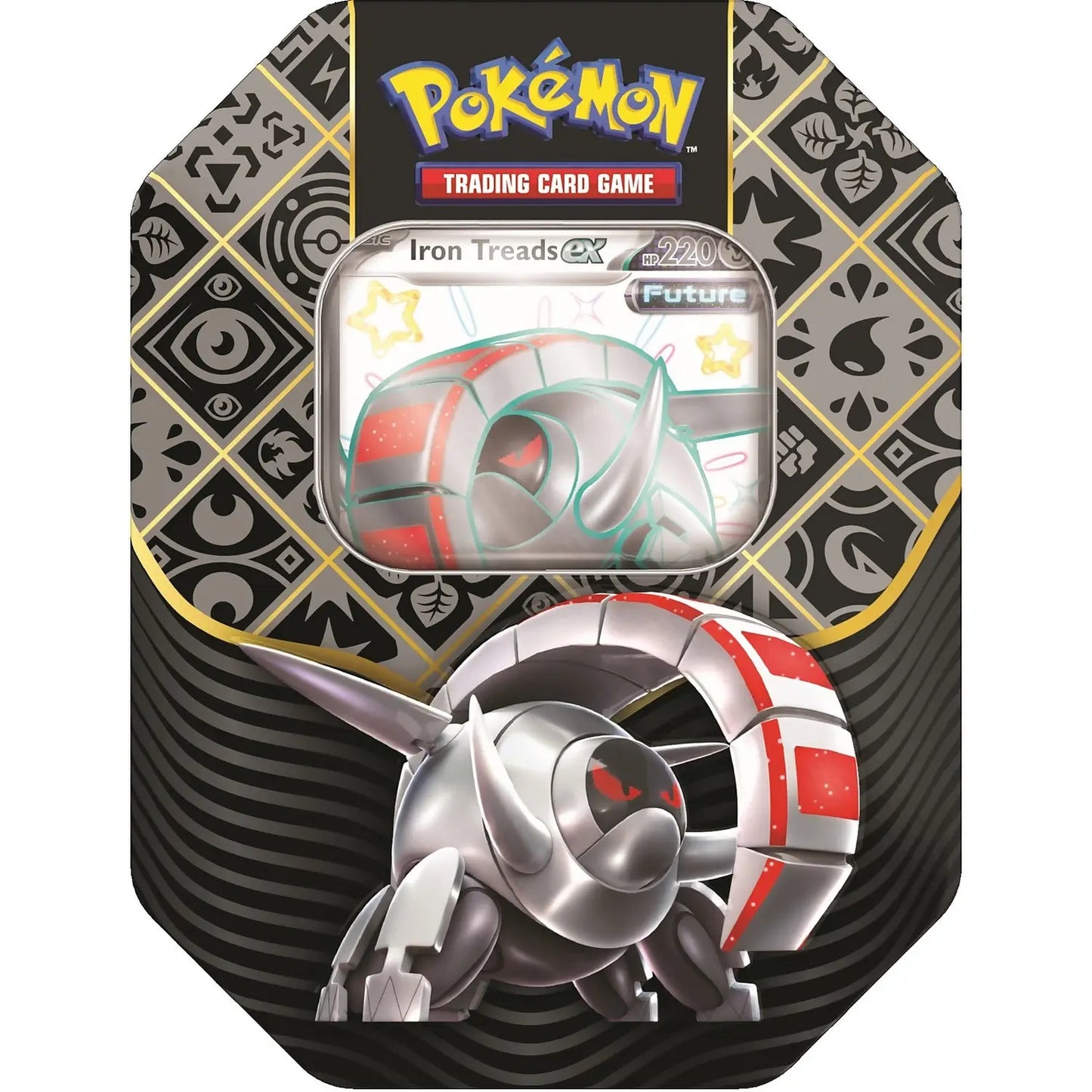 PALDEAN FATES TIN - 4 BOOSTERS