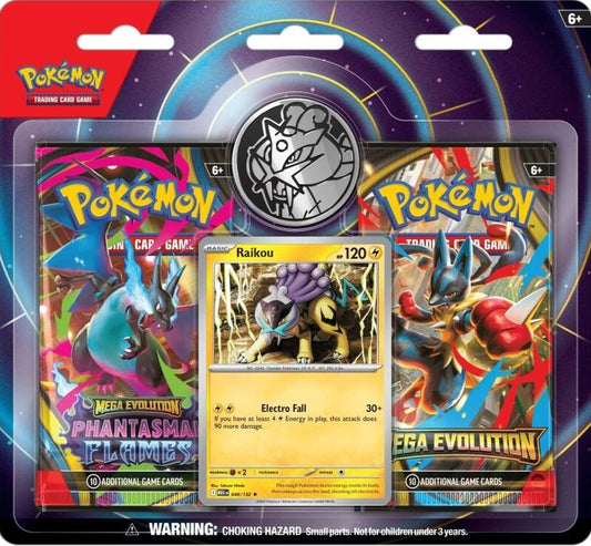 Pokémon TCG Raikou 2-pack Blister