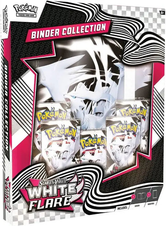 WHITE FLARE BINDER COLLECTION