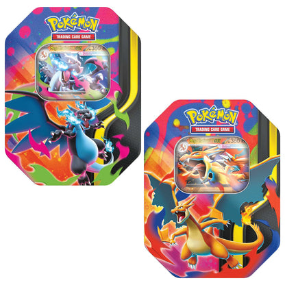 MEGA CHARIZARD EX TIN